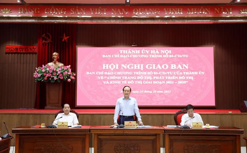 Hà Nội: Tăng cường chỉnh trang, hiện đại hóa đô thị