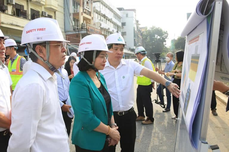 Hà Nội: Đẩy nhanh tiến độ tuyến đường sắt đô thị số 3