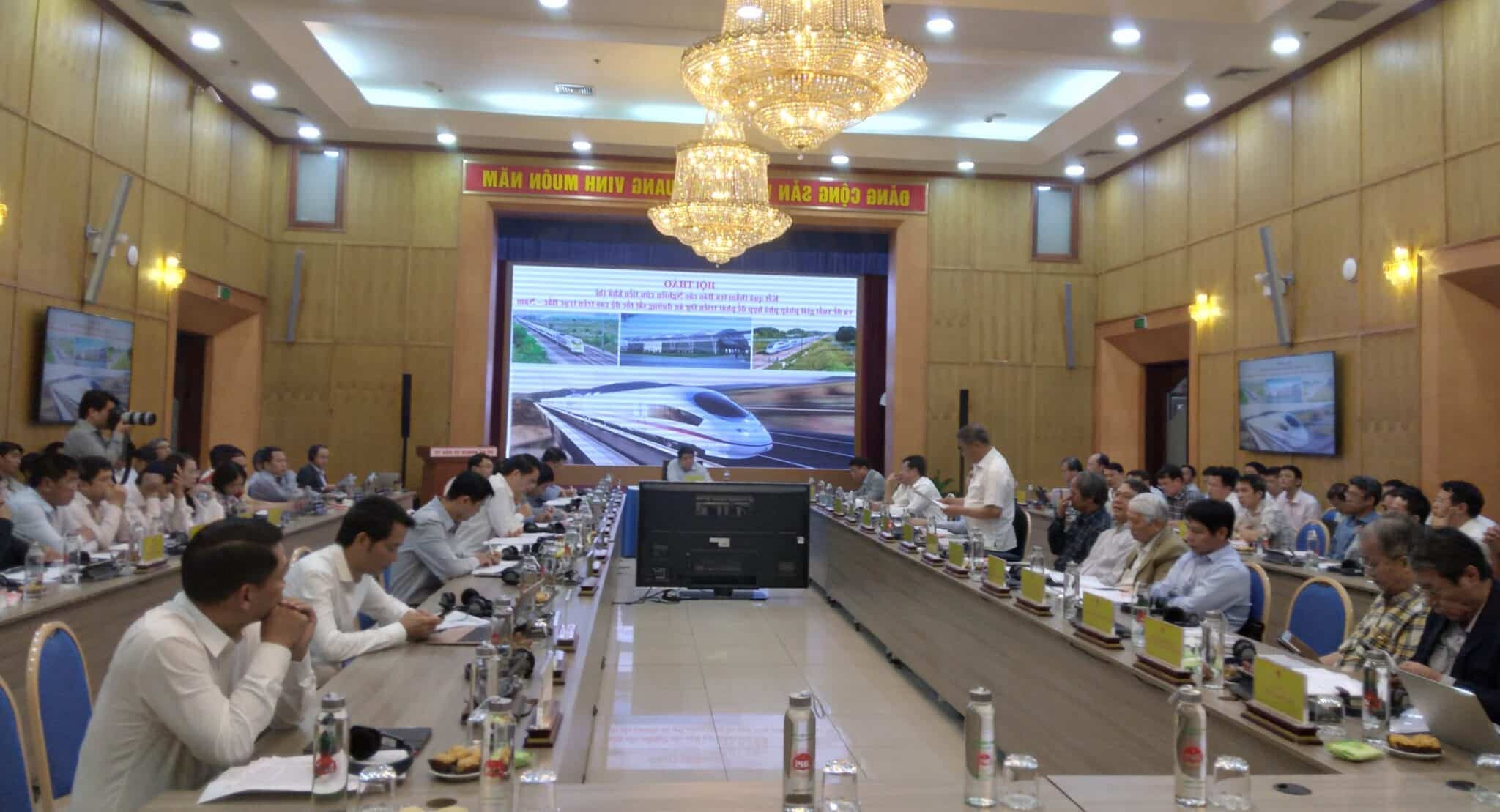 Nghiên cứu thêm phương án đầu tư tuyến đường sắt tốc độ cao trên trục Bắc – Nam