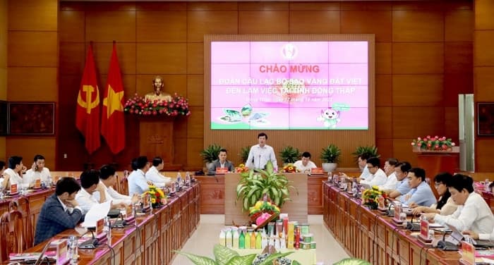 Câu lạc bộ Sao Vàng đất Việt tìm hiểu cơ hội đầu tư tại Đồng bằng sông Cửu Long