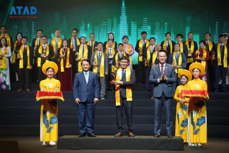 CÔNG TY CỔ PHẦN KẾT CẤU THÉP ATAD ĐẠT GIẢI THƯỞNG SAO VÀNG ĐẤT VIỆT