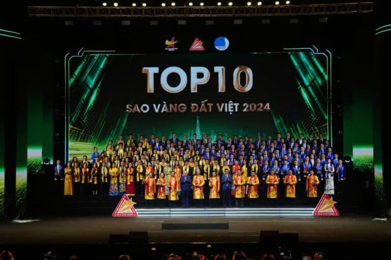 TOP 10 SAO VÀNG ĐẤT VIỆT 2024: NỘP NGÂN SÁCH 19.000 TỶ ĐỒNG, TẠO VIỆC LÀM CHO 106.000 LAO ĐỘNG