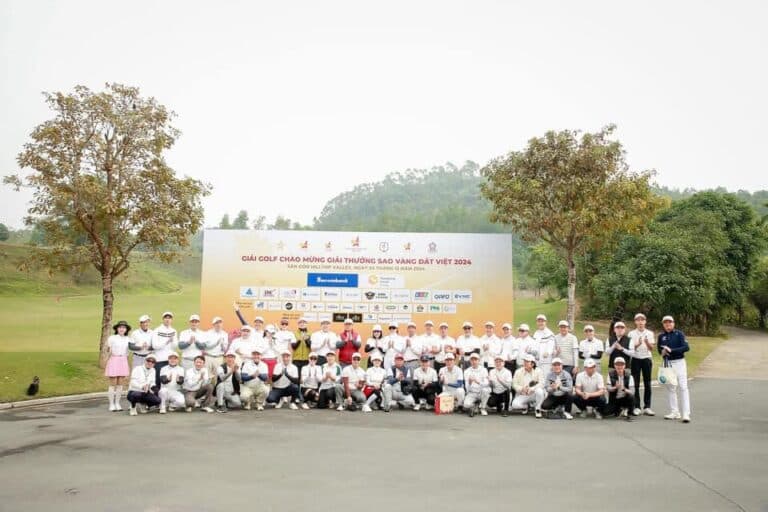 CLB SAO VÀNG ĐẤT VIỆT TỔ CHỨC THÀNH CÔNG GIẢI GOLF CHÀO MỪNG GIẢI THƯỞNG SAO VÀNG ĐẤT VIỆT 2024