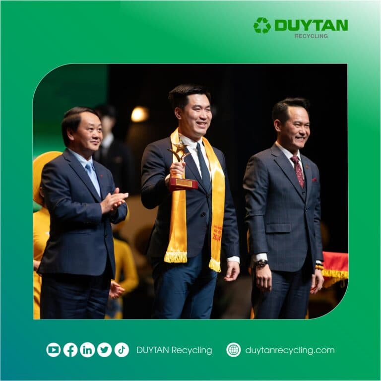 DUYTAN RECYCLING VINH DANH GIẢI THƯỞNG SAO VÀNG ĐẤT VIỆT