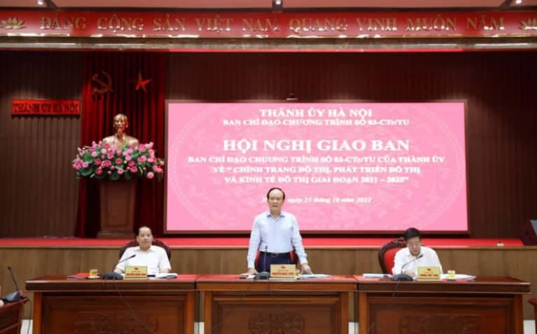 Hà Nội: Tăng cường chỉnh trang, hiện đại hóa đô thị