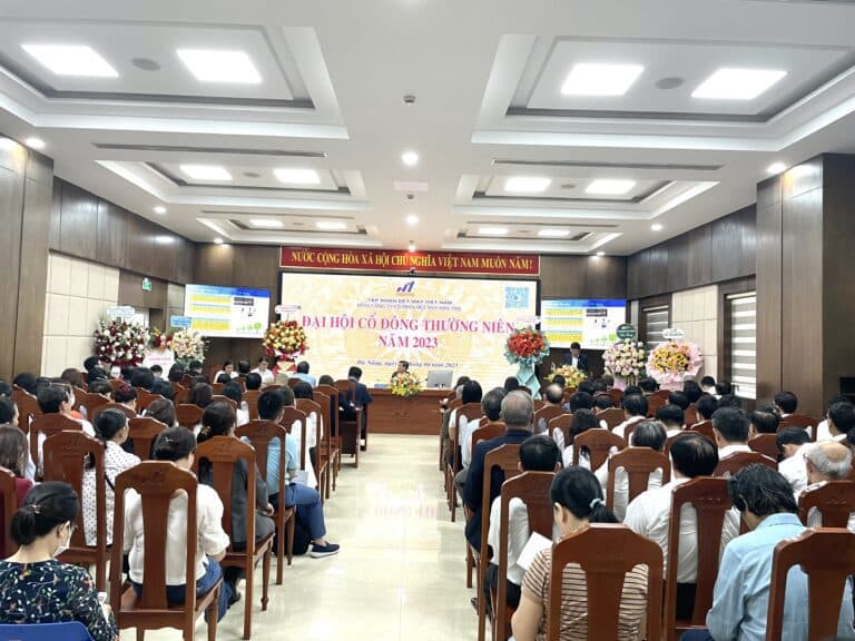 ĐẠI HỘI ĐỒNG CỔ ĐÔNG THƯỜNG NIÊN NĂM 2023 CỦA TỔNG CÔNG TY CP DỆT MAY HOÀ THỌ