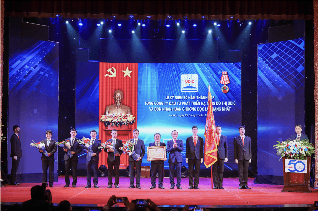 TỔNG CÔNG TY ĐẦU TƯ PHÁT TRIỂN HẠ TẦNG ĐÔ THỊ UDIC