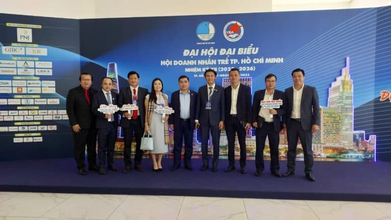 CLB SAO VÀNG ĐẤT VIỆT DỰ ĐẠI HỘI DOANH NHÂN TRẺ TP. HỒ CHÍ MINH LẦN THỨ XII, NHIỆM KỲ 2023 -2026