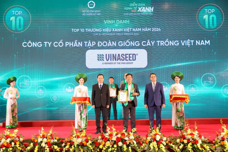 VINASEED THÀNH VIÊN BCH CLB SAO VÀNG ĐẤT VIỆT TOP 10 THƯƠNG HIỆU XANH VIỆT NAM
