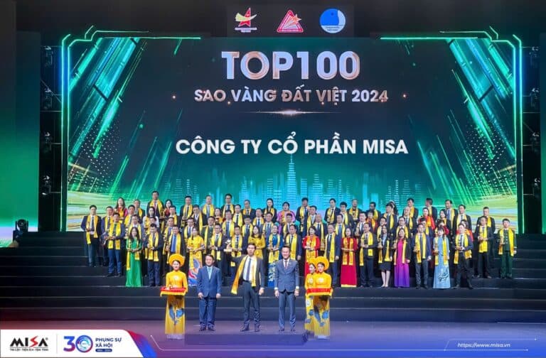 MISA ĐƯỢC VINH DANH GIẢI THƯỞNG SAO VÀNG ĐẤT VIỆT