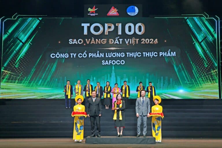 SAFOCO LÀ THƯƠNG HIỆU XUẤT SẮC ĐẠT GIẢI THƯỞNG SAO VÀNG ĐẤT VIỆT