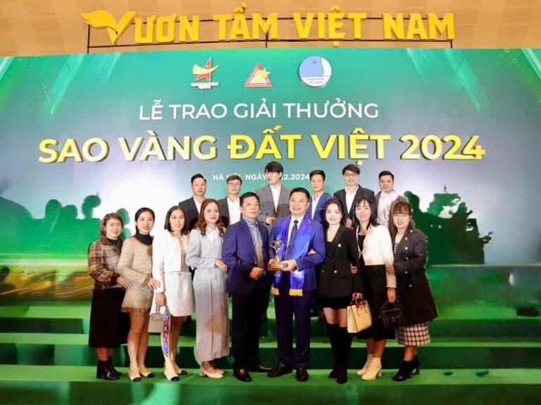 CÔNG TY CỔ PHẦN VINAHAN TỰ HÀO ĐẠT TOP 200 SAO VÀNG ĐẤT VIỆT 2024