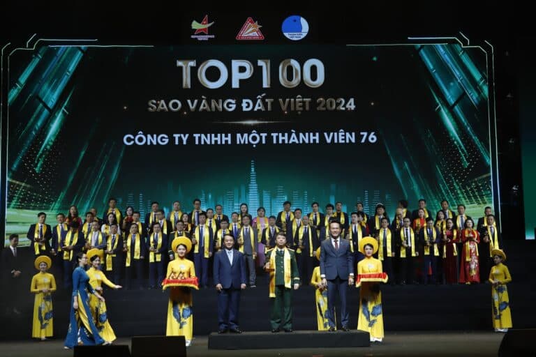 NHÀ MÁY Z176 LẦN THỨ 2 ĐẠT TOP 100 SAO VÀNG ĐẤT VIỆT