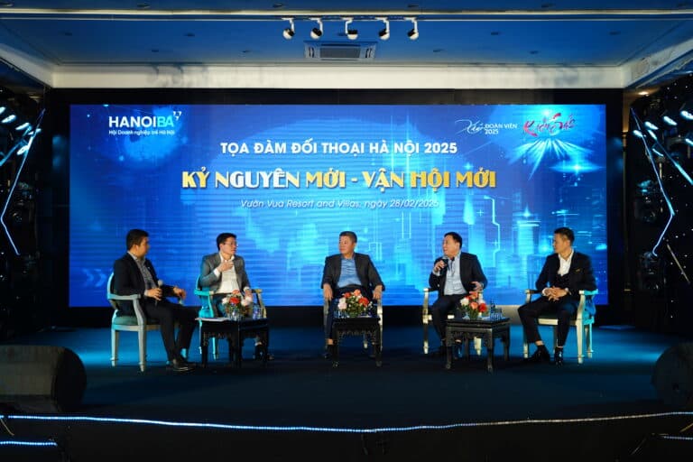 THÁO GỠ NHIỀU NÚT THẮT CHO DOANH NHÂN, DOANH NGHIỆP THỦ ĐÔ THỜI KỲ MỚI THÔNG QUA TỌA ĐÀM ĐỐI THOẠI HÀ NỘI 2025: “KỶ NGUYÊN MỚI – VẬN HỘI MỚI”