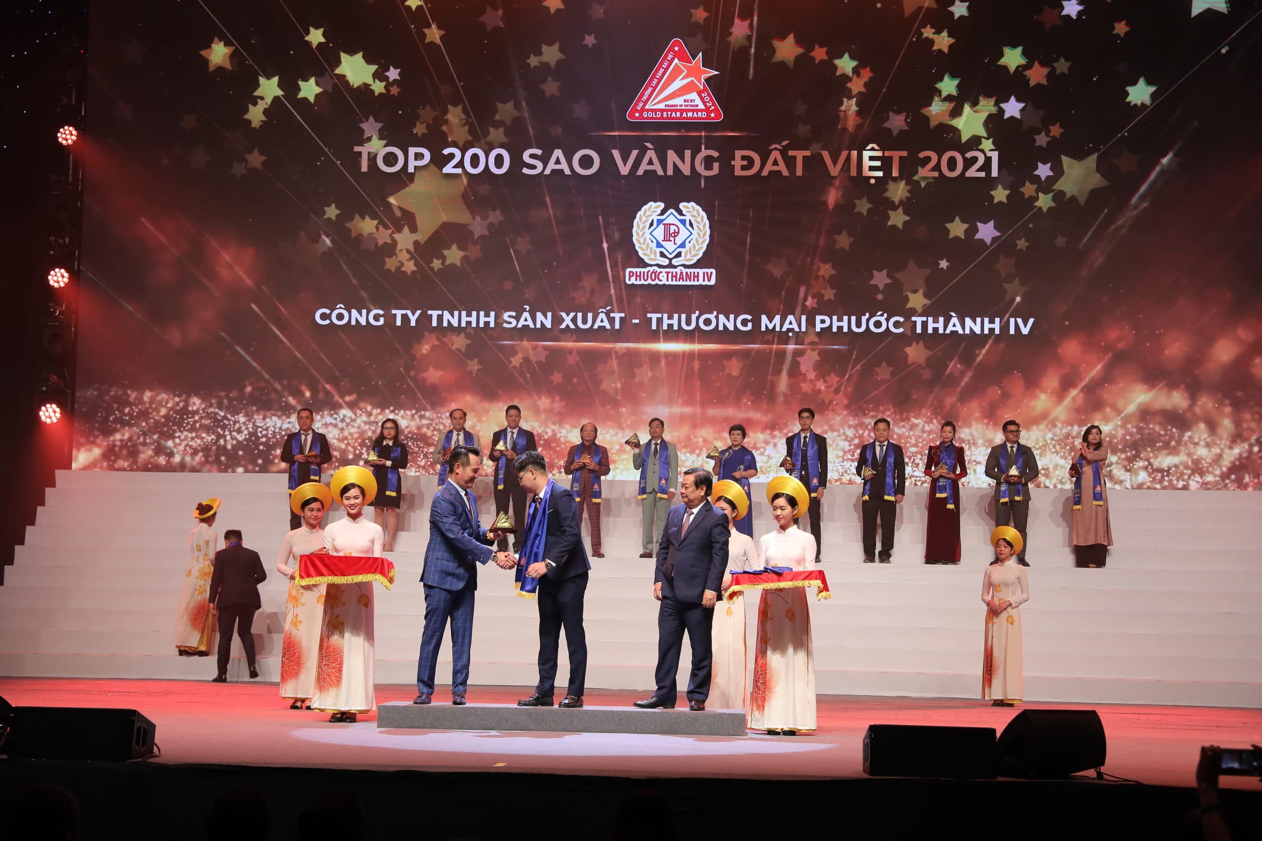Lễ trao giải Sao Vàng Đất Việt 2021